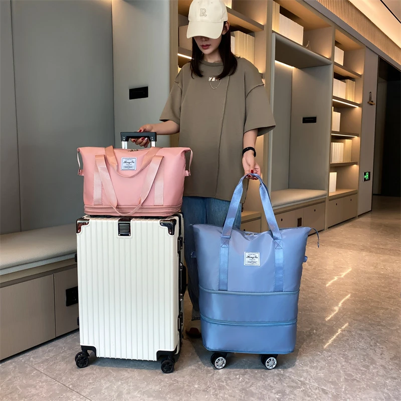 年多多时尚百搭旅行包大容量出差旅行包旅行包轻便登机包待产包