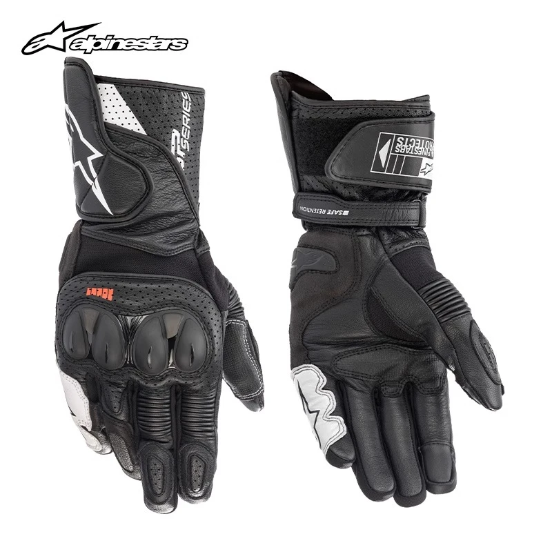 a星SP-2 V3摩托车手套赛道比赛防摔机车摩托手套皮手套春秋季男