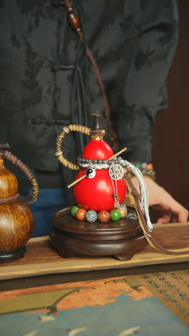 【闪购商品】338号300ml非遗大漆酒葫芦