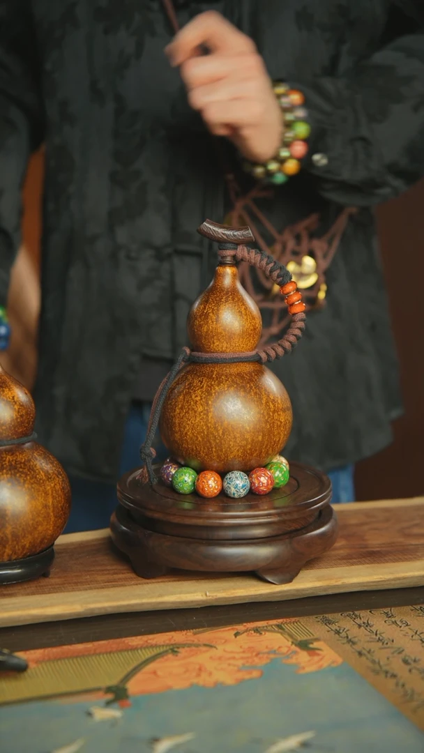 【闪购商品】329号500ml非遗大漆酒葫芦