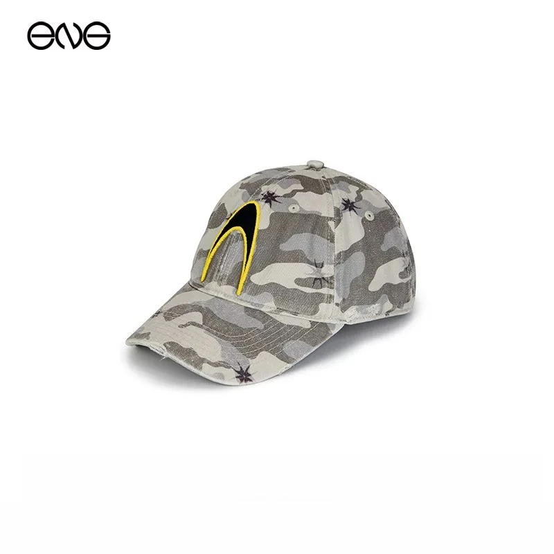 【ENG】Anomalies Department 迷彩logo刺绣棒球帽