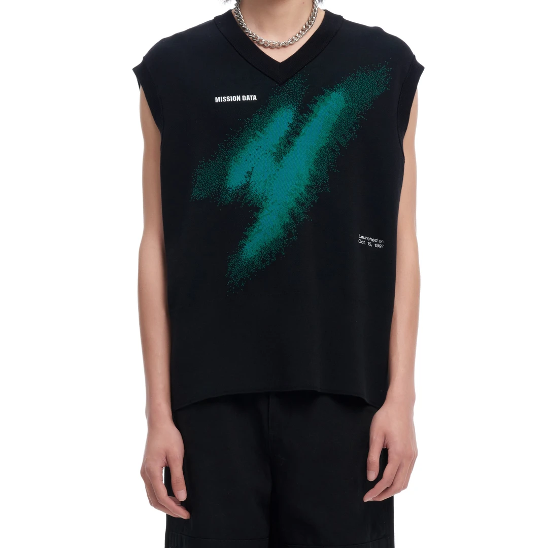 【ENG】A+HO 科技感潮流针织背心