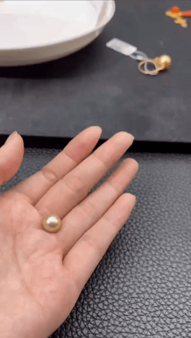 【闪购商品】海水珍珠颈饰未镶嵌Y23130-珍珠单珠9mm