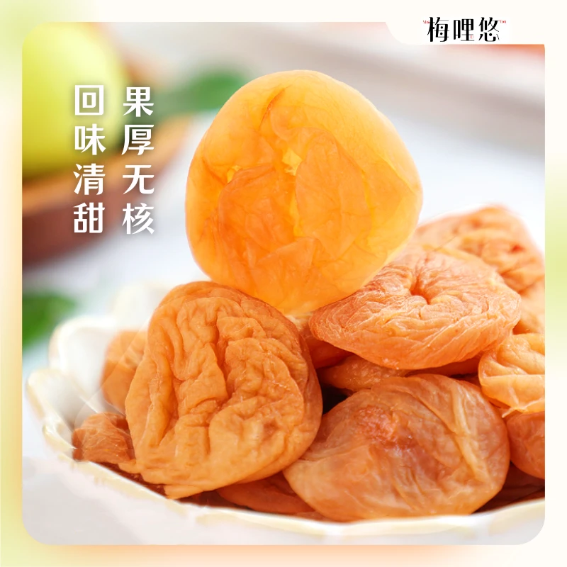 梅哩悠【日式梅饼 拍一发二】经典口味无核梅肉零食 乡村严选特产