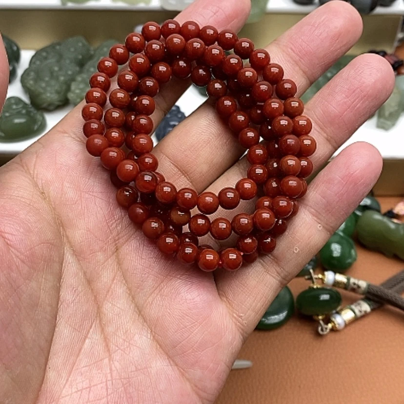 【闪购商品】南红玛瑙手链未镶嵌