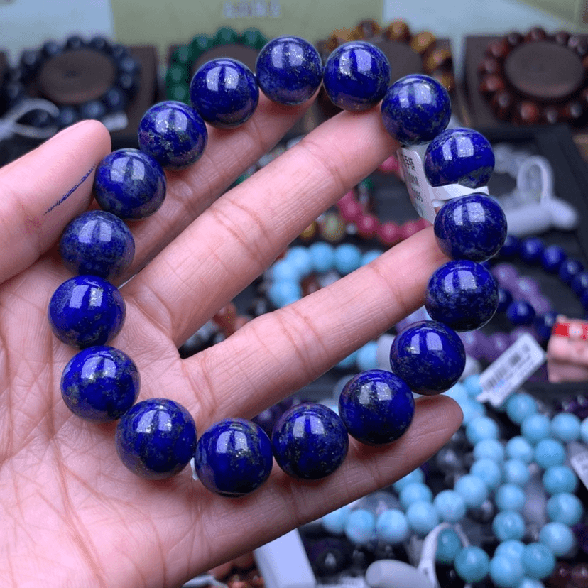 【闪购商品】青金石手串未镶嵌12