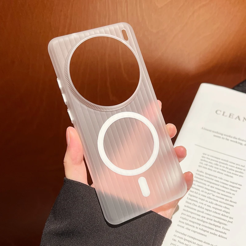 适用vivox200pro手机壳瓦楞vivo磁吸磨砂x200promini透明x100全包