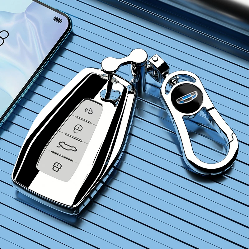 适用23新款吉利几何M6钥匙套24汽车扣包壳450新享智580新趣版22男