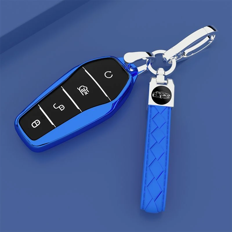 适用于比亚迪宋plusdmi钥匙套宋pro汽车装饰宋plus配件用品男壳扣