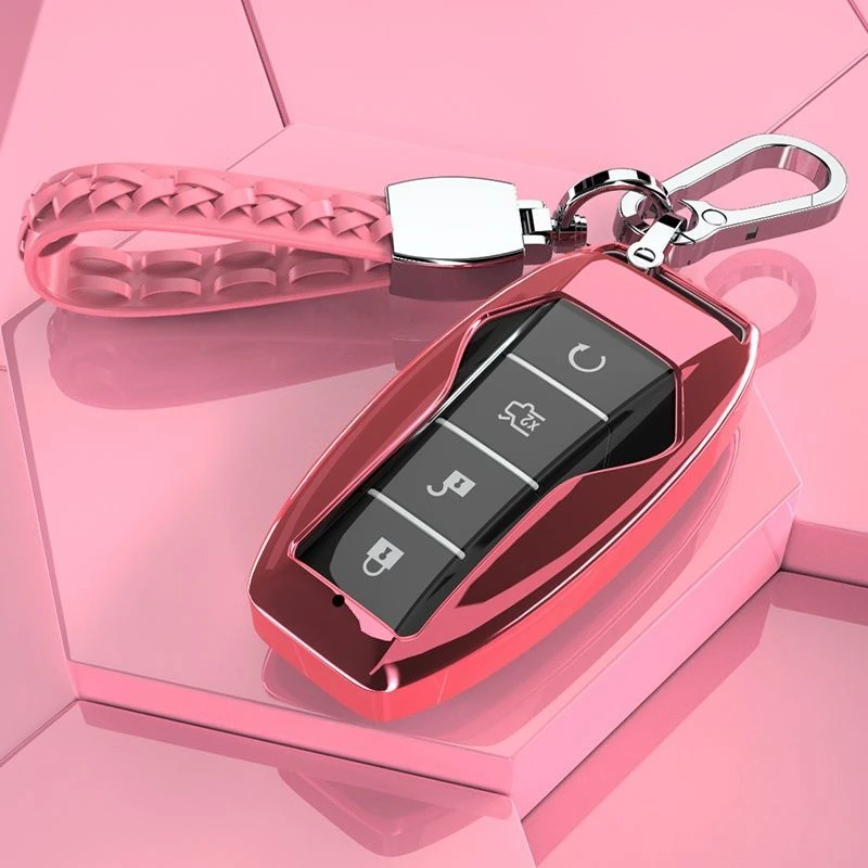 适用于比亚迪宋Plus钥匙套汉秦Pro汽车钥匙包MAX装饰唐壳女改装扣