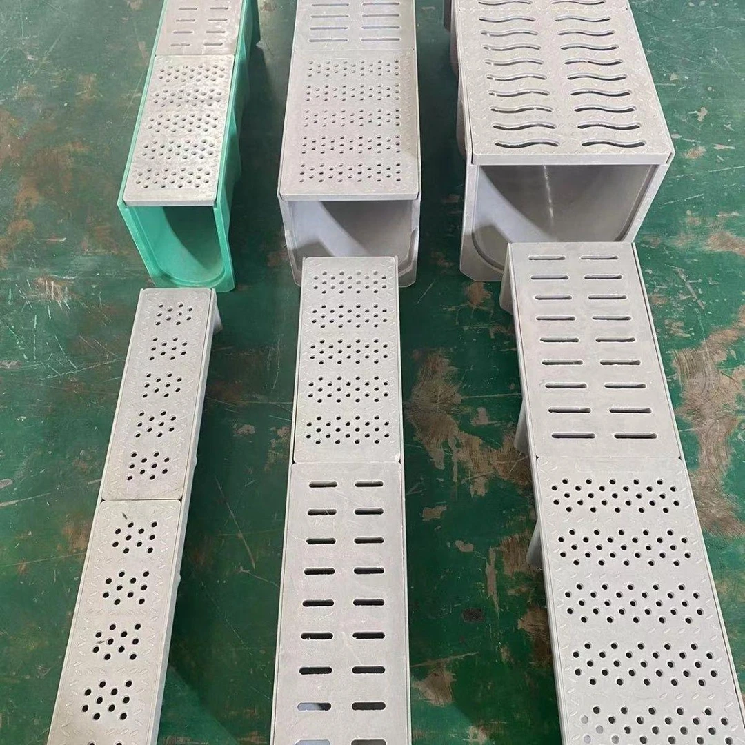 玻璃钢排水渠农田灌溉水渠模压复合树脂排水沟U型槽下水道排水槽