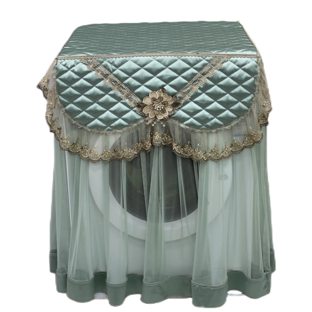 薄荷曼波色洗衣机罩海尔小天鹅美的西门子防尘套防尘罩保护罩防晒