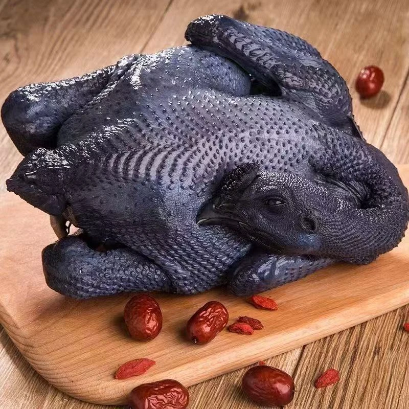 【共3只】乌鸡乌骨鸡新鲜现杀冷链运输总重约4.5-5.5斤净膛发货T