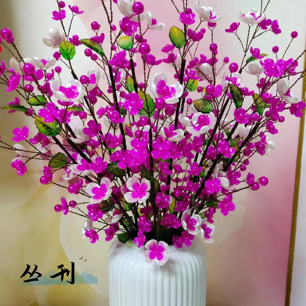 中桌落地款梅花材料包（不含花瓶）