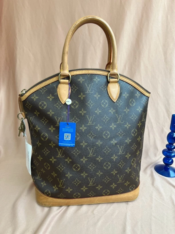 90新 LouisVuitton/路易威登 老花手提贝壳包 正常使用痕迹 全原