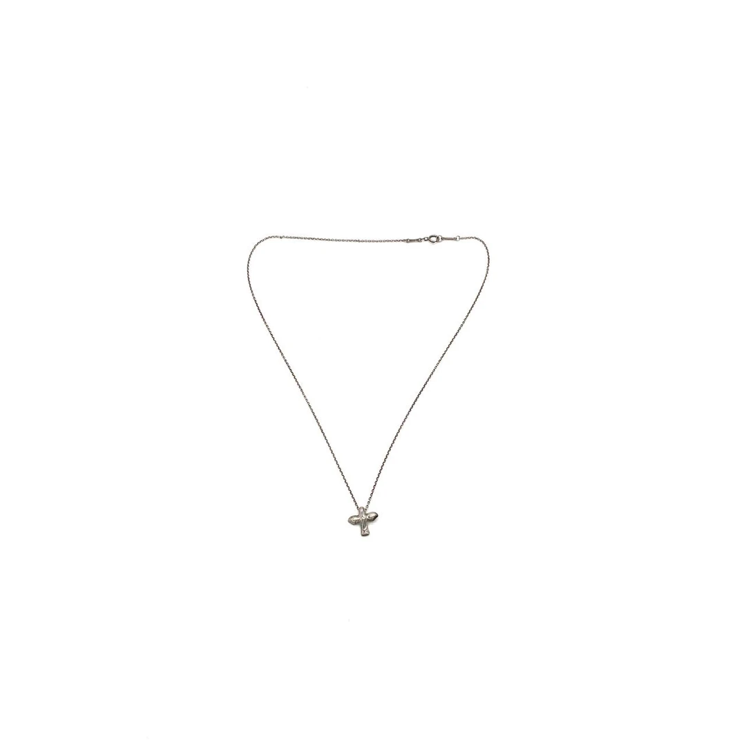 90新 Tiffany & Co./蒂芙尼 Tiffany和平鸽项链 15031