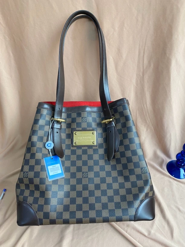 90新 LouisVuitton/路易威登 棋盘格手提托特 正常使用痕迹