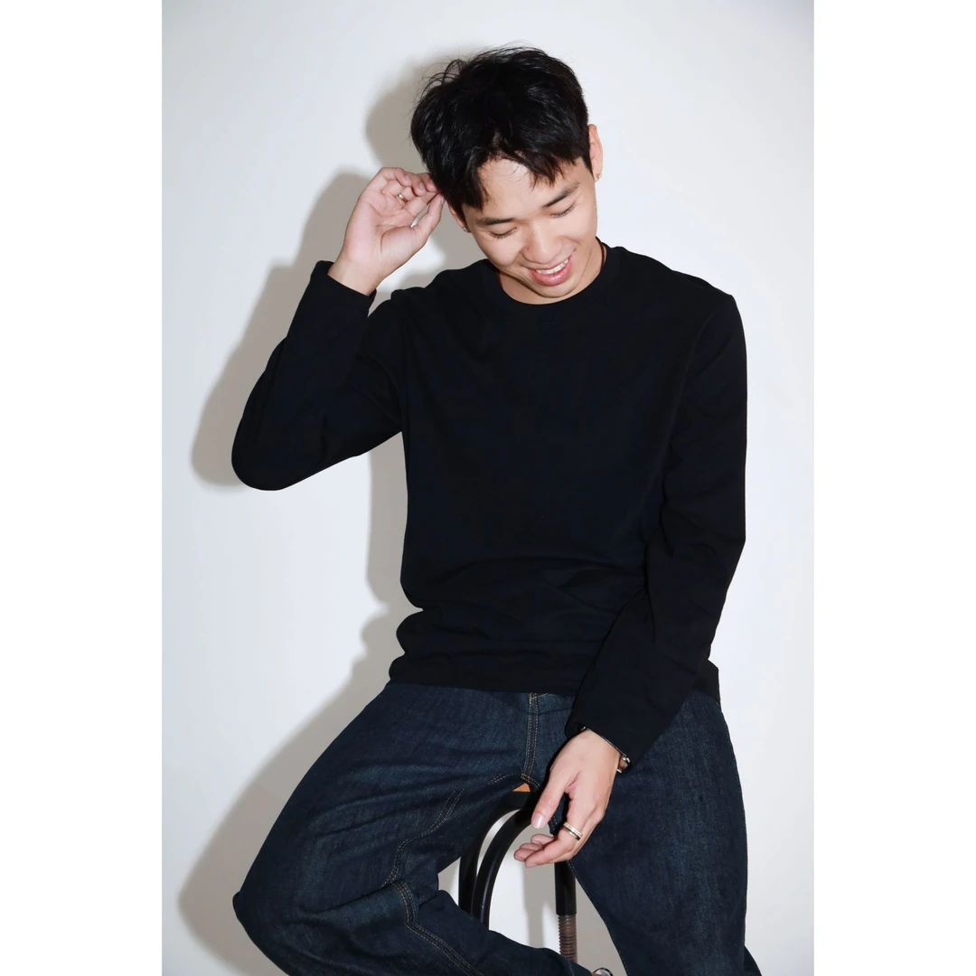 YOUYI【猷壹説衣】秋冬季内搭纯色套头简约保暖修身圆领长袖打底衫