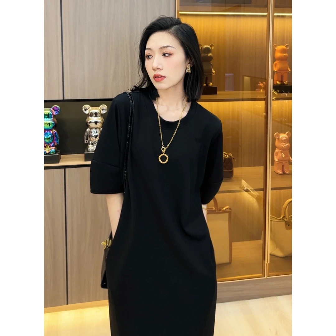 欧颍昇夏季高级感洋气上档次女装休闲裙子女款2024薄款连衣裙6868