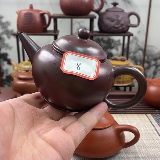 紫砂茶壶贺*明宜兴紫砂