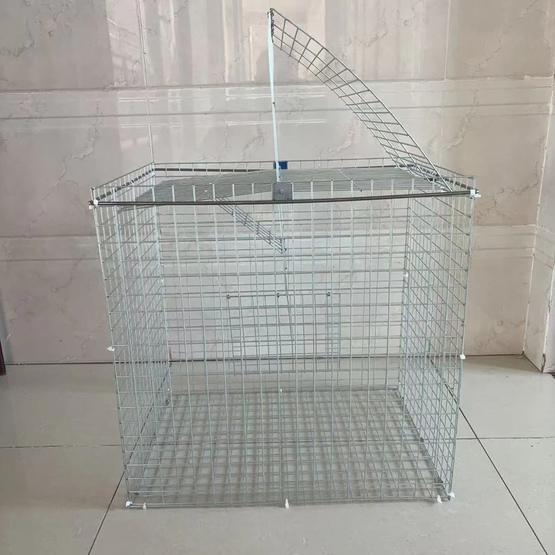 镀锌升级版拼装旋转安装翻版笼46高35宽46长网孔2.2 鸽子笼旋转笼
