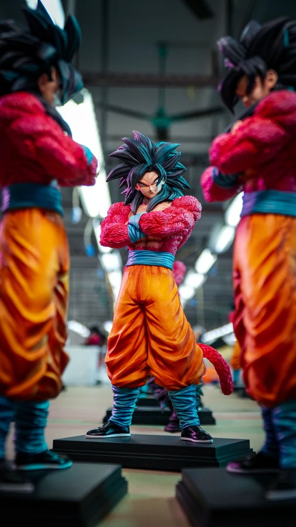 【雕像哥手办】32cm全喷油顶配典藏版超四悟空