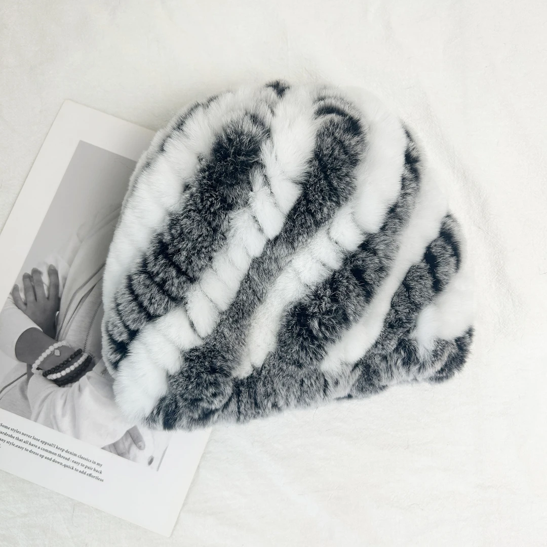 直播间福利帽子专拍（商品以为准）百搭女士2024贝雷帽冬季加绒豹纹