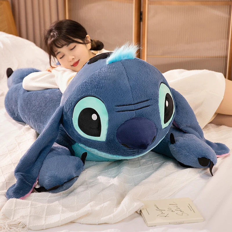 趴趴史迪奇大抱枕长条软萌毛绒少女心生日礼物抱枕玩偶jellycat