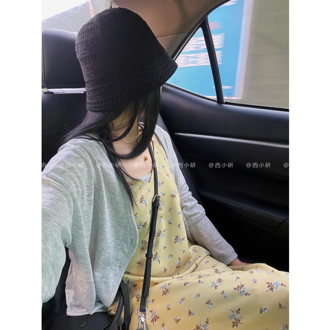 【碎花连衣裙】吊带氛围感雪纺裙 全内衬显瘦气质夏季长款