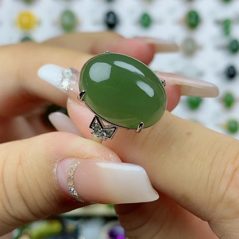 【闪购商品】和田玉戒指和田玉戒指未镶嵌