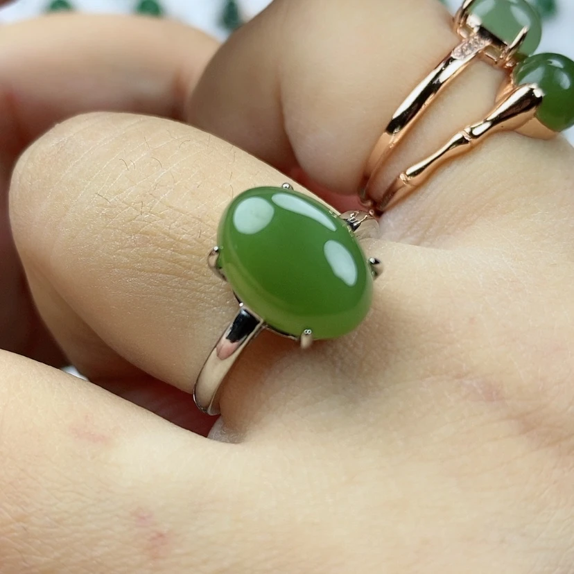 【闪购商品】和田玉戒指和田玉戒指未镶嵌