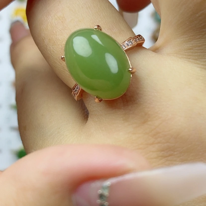 【闪购商品】和田玉戒指和田玉戒指未镶嵌