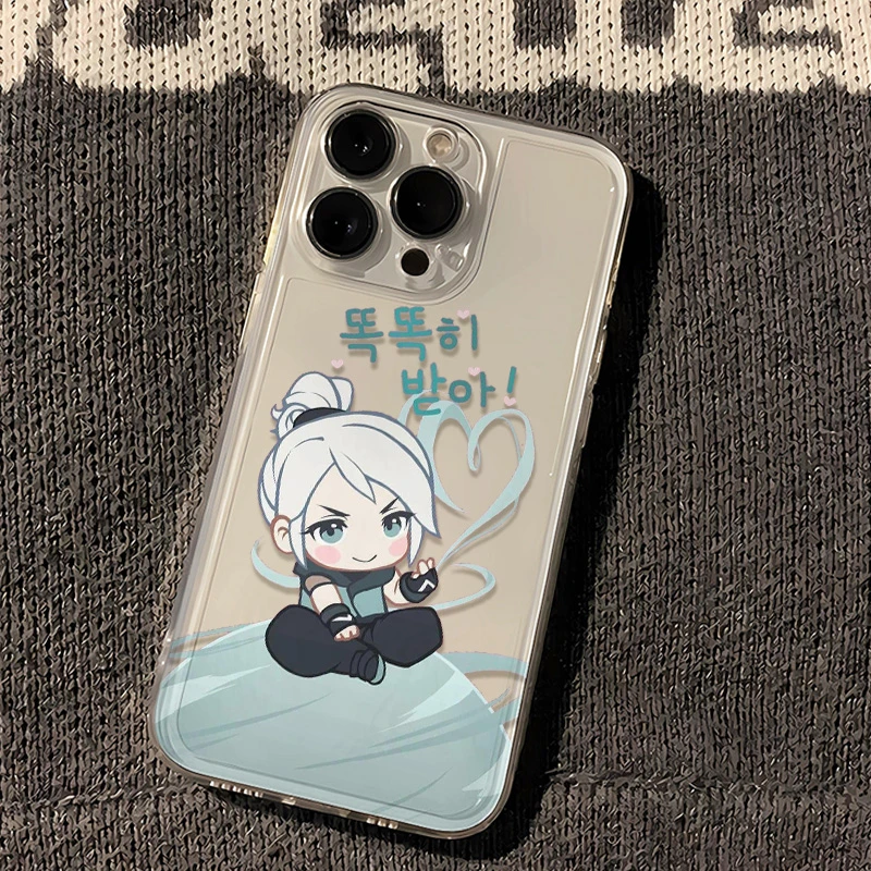 【重生】Q版捷风jett适用苹果华为安卓iphone14手机壳15透明13pro