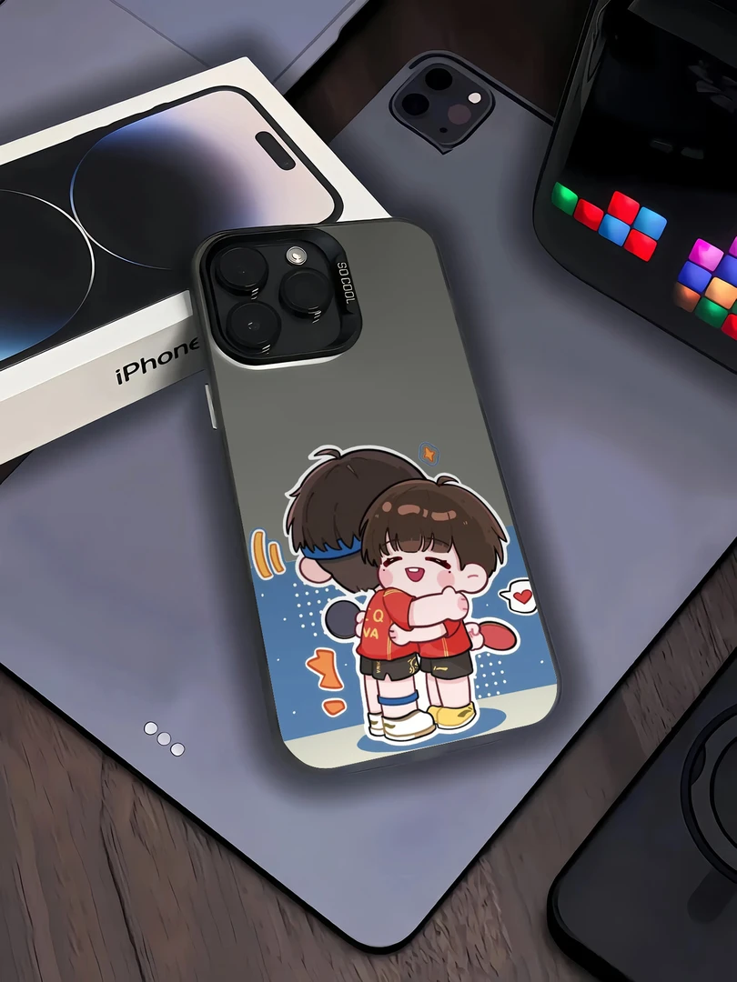 【重生】莎头拥抱元气壳适用华为安卓手机壳15pro苹果iphone14p