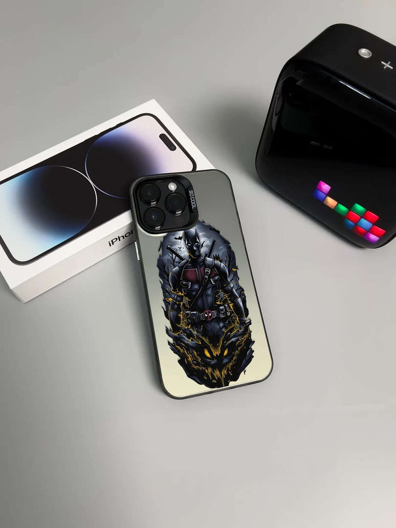 【果果】创意死侍元气壳适用华为安卓手机壳15pro苹果iphone14卡通