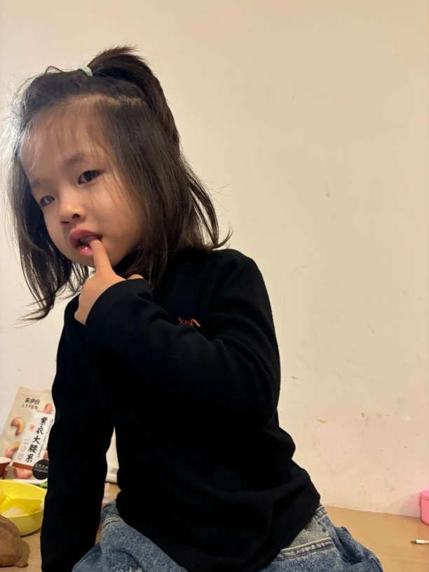 【旺崽童装】半高领打底衫秋冬洋气百搭长袖内搭上衣