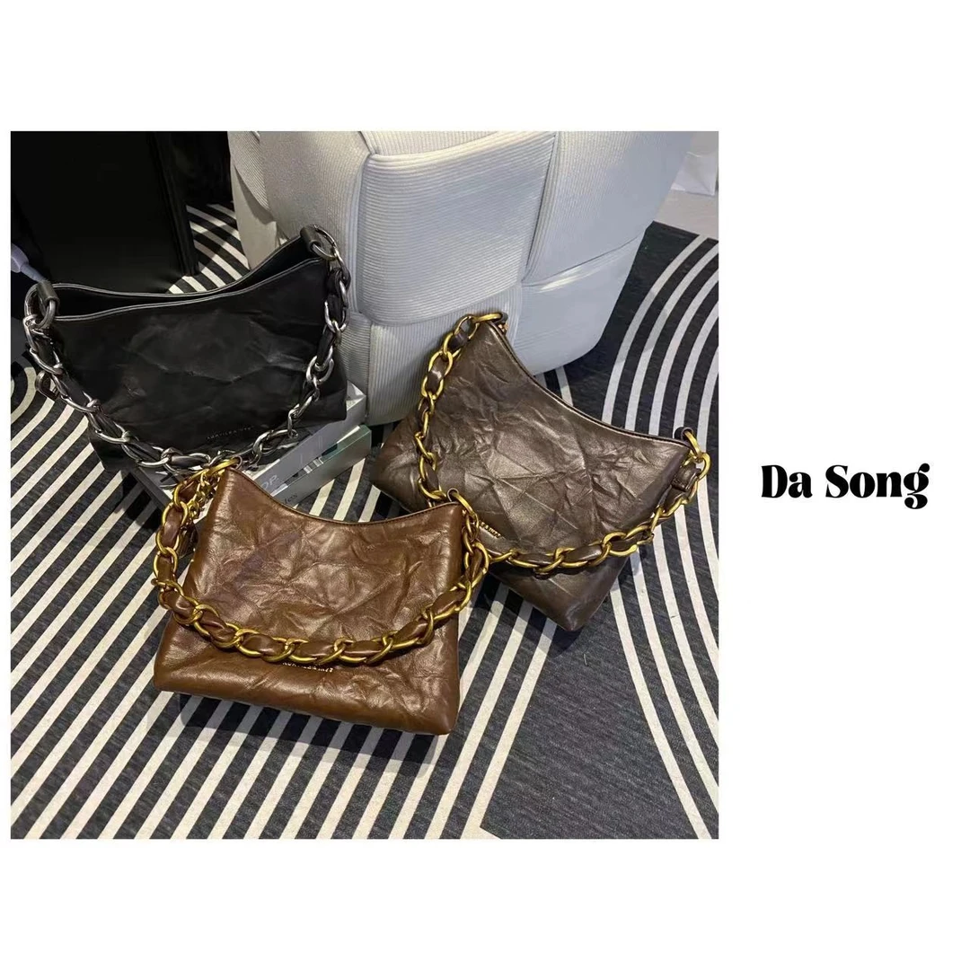 『大松家』复古慵懒风百搭休闲腋下通勤包