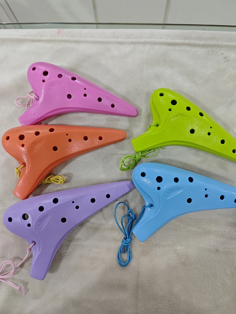 风雅陶笛12孔AC调树脂塑料中音