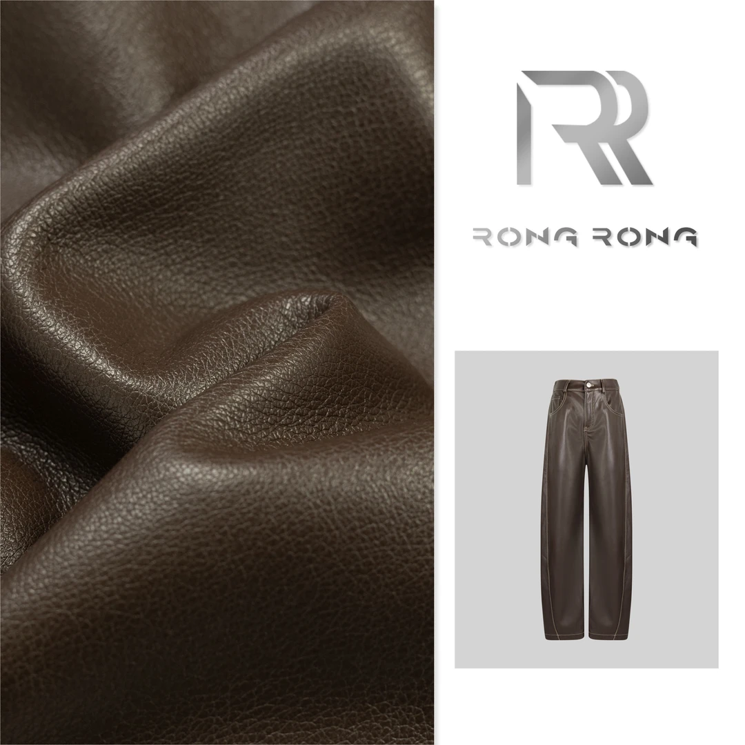 L【完美比例】RONGRONG   时尚加绒蛋白皮裤60010-12.25 K001