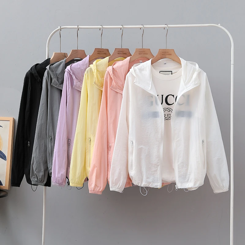 防晒衣女款防紫外线户外遮阳防晒衫薄款透气皮肤衣夏季防晒服外套