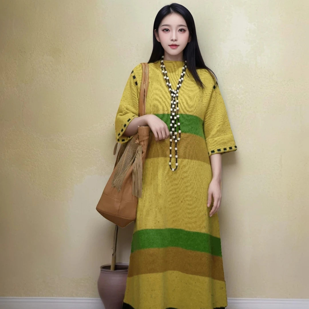 永远的花仙子轻奢时尚 气质连衣裙