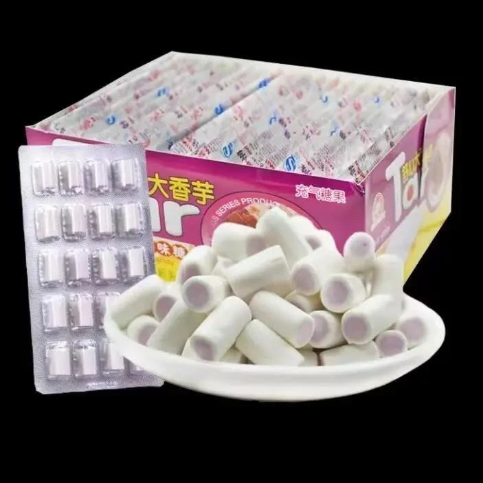 新美香芋味奶糖260克每盒8090童年儿时怀旧零食小时候校园食品