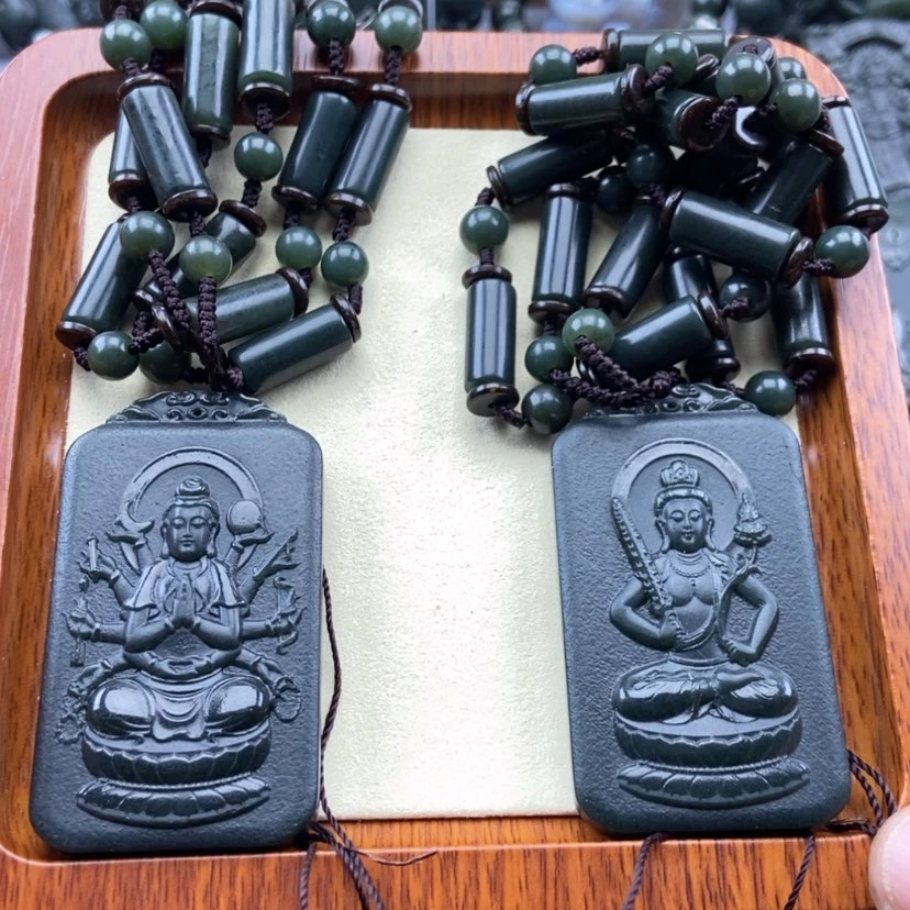 【闪购商品】和田玉(青玉)颈饰未镶嵌