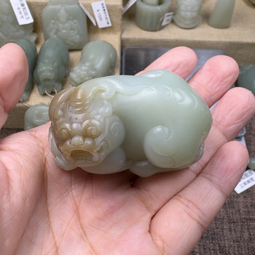 和田玉把件未镶嵌