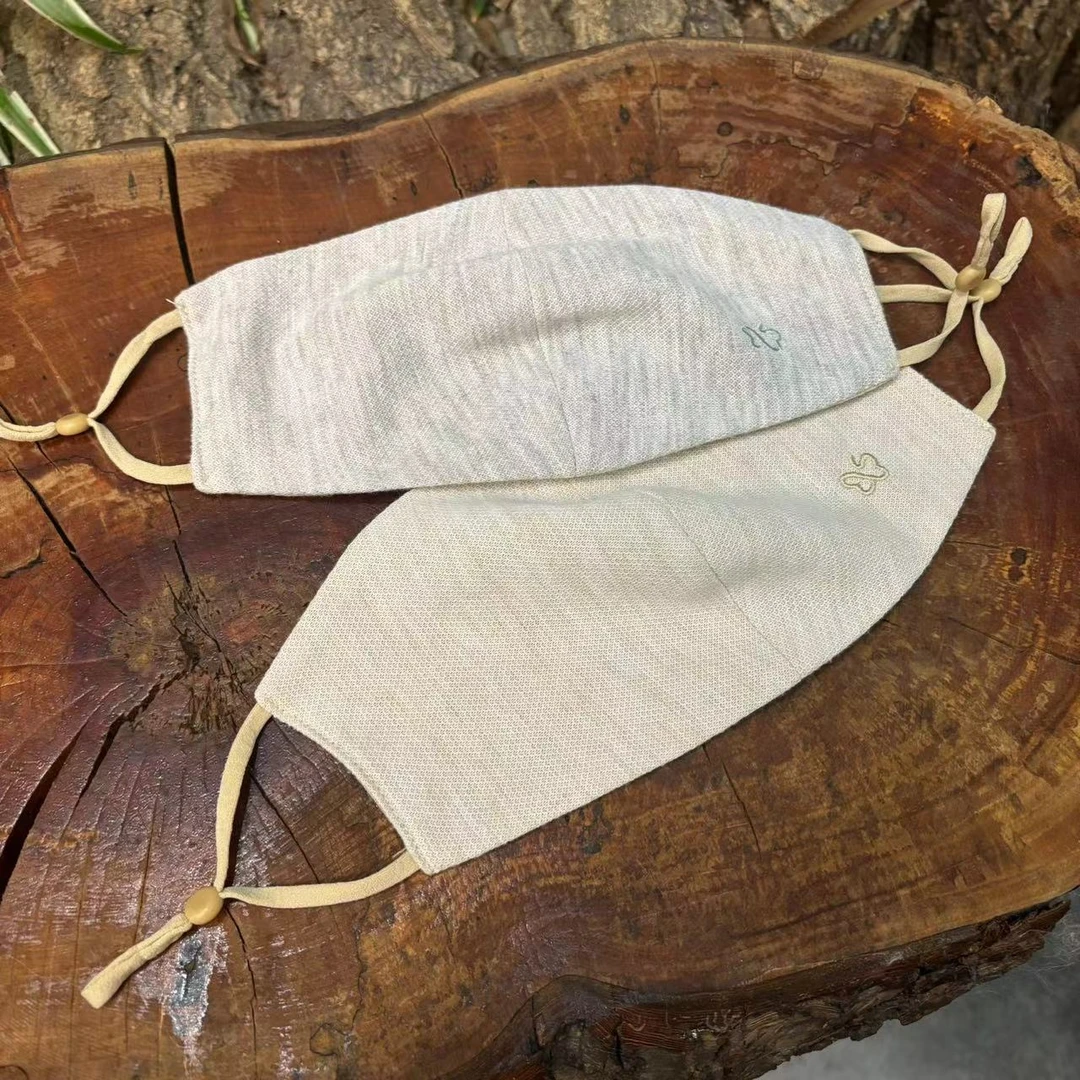 【2支装】柞蚕丝口罩男女同款薄款舒适透气防晒 96200225