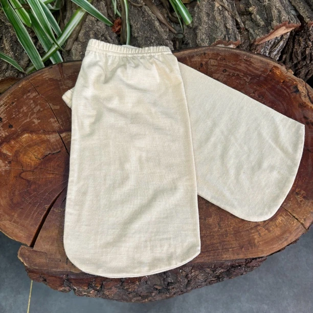 B品直播间样品-柞蚕丝袜套男女同款宽松保暖袜空调袜 L24313