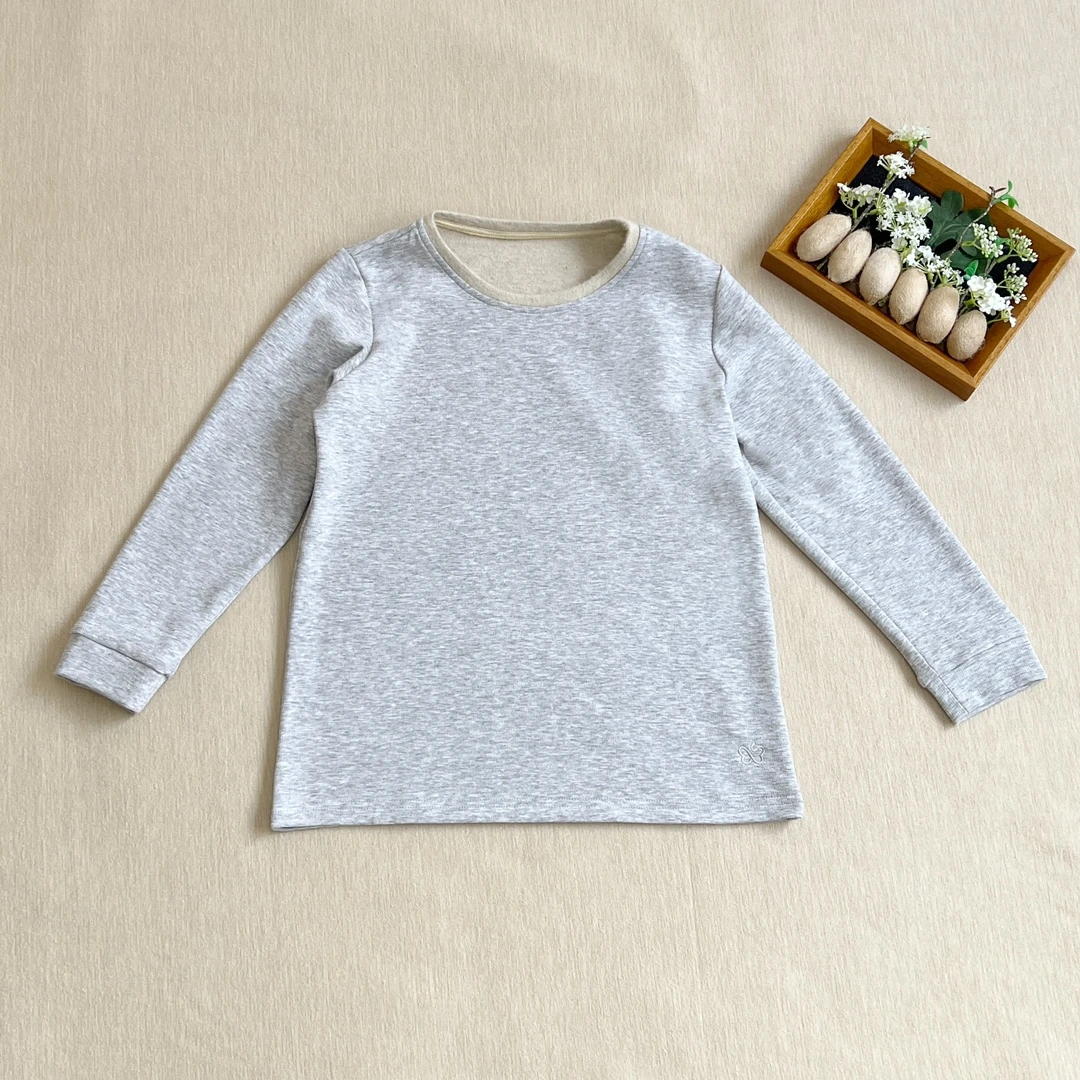 LISIYUJIN柞蚕丝儿童保暖上衣保暖裤家居套装9624C94080