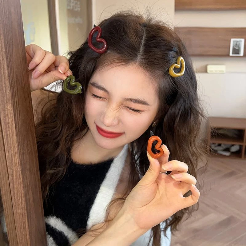 俏皮少女~韩系可爱小号鸭嘴夹刘海侧边碎发夹子头饰发夹网红新款