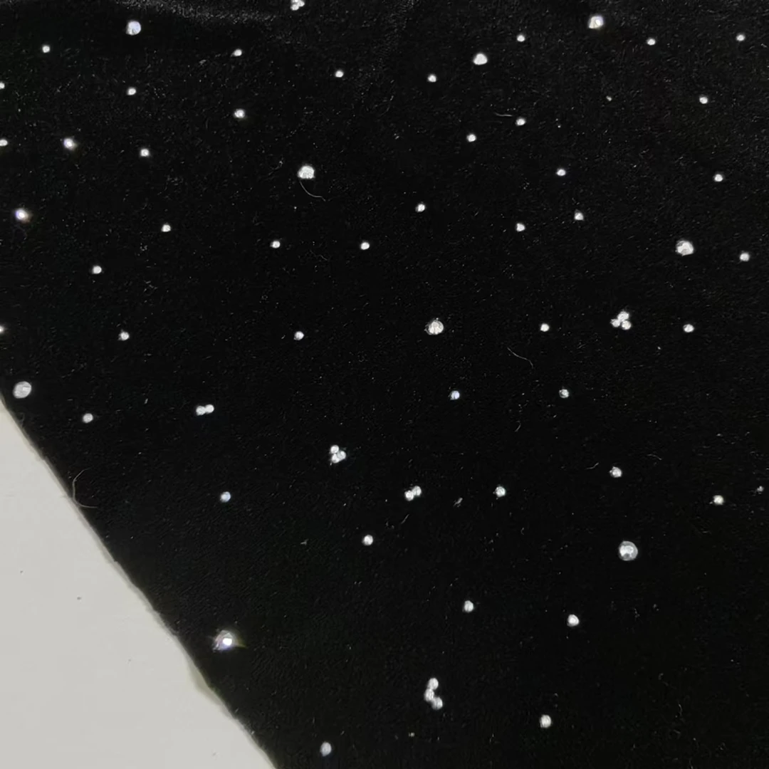 繁星丝绒服装面料