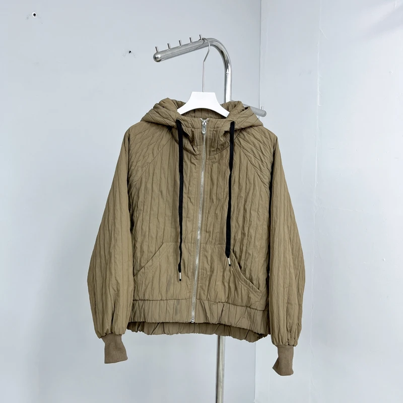 324新品冬季外套 休闲百搭韩版连帽